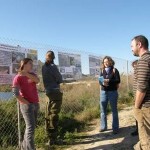 El Subcomisario de Aguas visita las acciones de voluntariado ambiental en Las Moreras