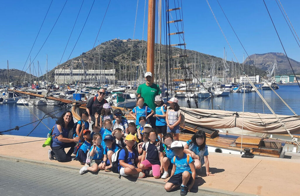 Alumnado del CEIP Atalaya de cartagena visita el Else con el Proyecto LIBERA