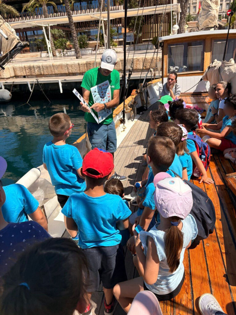 Alumnado del CEIP Atalaya de cartagena visita el Else con el Proyecto LIBERA